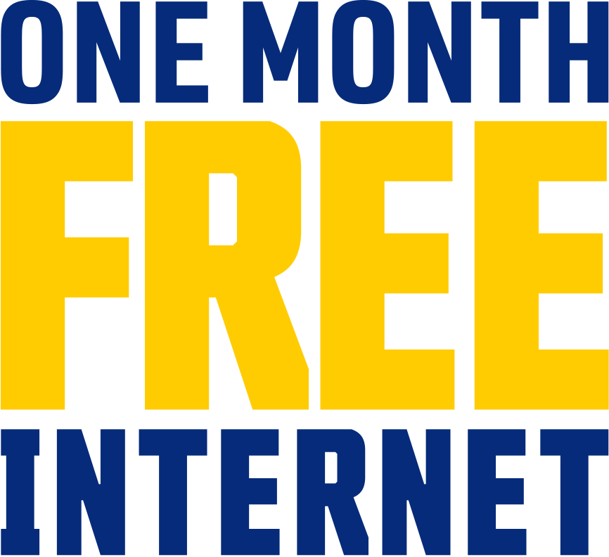 One Month FREE Internet
