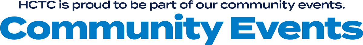 HCTC is proud to be part of our Community Events